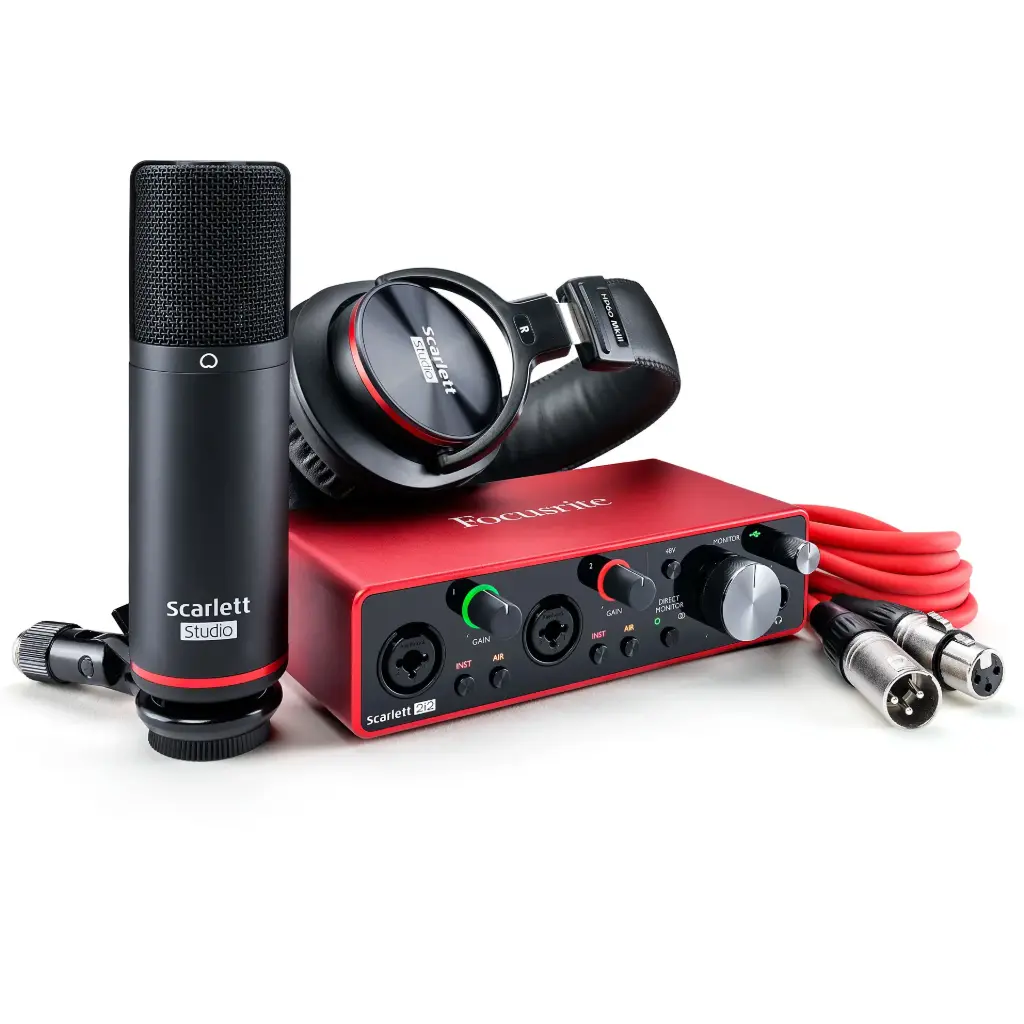 FOCUSRITE SCARLETT 2I2 STUDIO G3 PACK