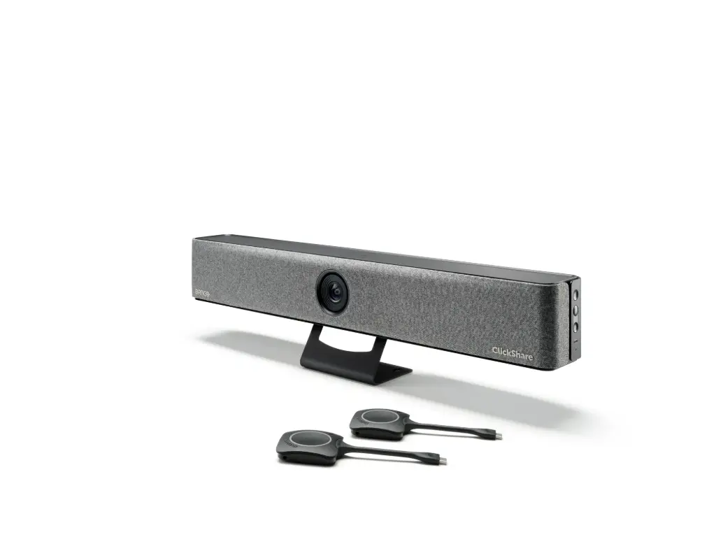  Caméra visioconférence Barco ClickShare Bar Pro + 2 boutons Barre de visioconférence tout-en-1