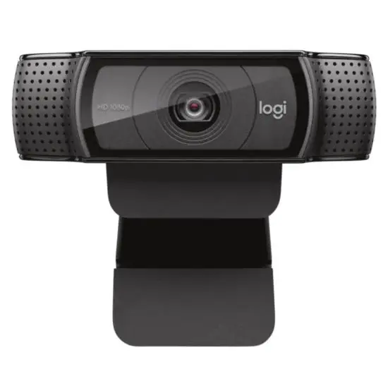 C920 HD Pro Webcam Appels vidéo Full HD 1080p avec audio stéréo