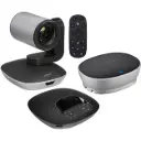 Logitech GROUP Caméra de visioconférence - Full HD 1080p - Angle de vue 90° - zoom 10x -15 personnes max - télécommande - 