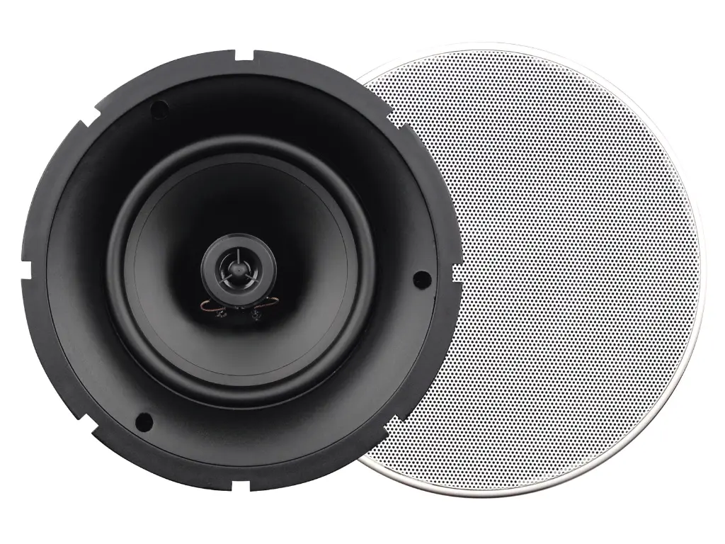 Haut-parleur de plafond CSX-8,OMNITRONIC 45 W RMS, Ø 24,5 cm